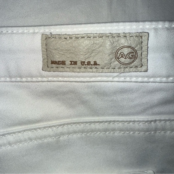 AGOLDE AG Adriano Goldschmied white the Angel bootcut Jeans 30R soft stretchy - Picture 6 of 12